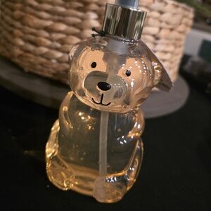 Vanilla Honey Scented Bear-Shaped Soap Dispenser - Gold